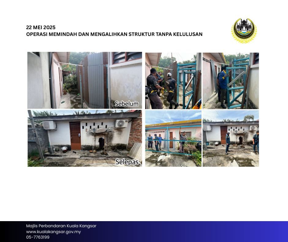 Operasi Memindah Dan Mengalihkan Struktur Tanpa Kelulusan